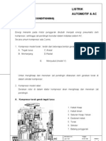 Sistem Ac (Air Conditioning)