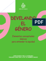 Develando El Género Elementos Conceptuales Básicos para Entender La Equidad - Rocío Rodríguez Villalobos