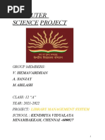 COMPUTER SCIENCE PROJECT Sanjay Converted by Abcdpdf