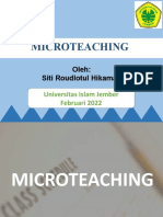 MICROTEACHING