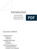 Data Structure and Algorithm Complexity