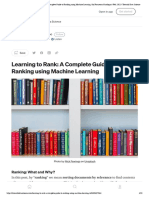 Learning To Rank - A Complete Guide To Ranking Using Machine Learning - by Francesco Casalegno - Feb, 2022 - Towards Data Science