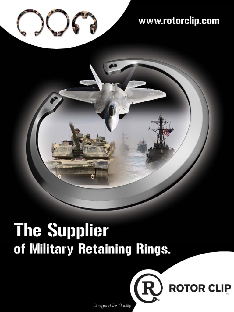 The Supplier of Military Retaining Rings PDF Materials