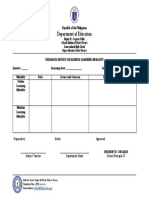 Feedback Report On Blended Learning Modality