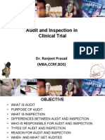 Audit and Inspection in Clinical Trial