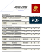 Rex Education (REX Book Store) Law Books Pricelist (As of August 27, 2021)