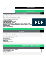 Projeto estrutural detalhado