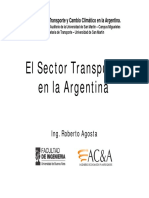 ACOSTA - El Sector Transporte en La Argentina (PPT)