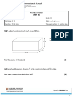 SAT-2 Grade7 - Mathematics