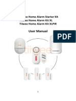 User Manual: Tiiwee Home Alarm Starter Kit Tiiwee Home Alarm Kit XL Tiiwee Home Alarm Kit XLPIR