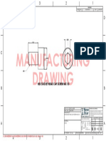 Manufacturing Drawing: Hex Socket Head Cap Screw M5 X 8