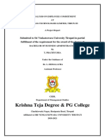 Krishna Teja Degree & PG College