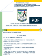 Policiamento Ambiental APRESENTAÇÃO