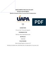 Tarea4 - El Juicio Oral. Tecnicas de Litigacion Robinson