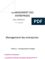 Management - Les Auteurs - Partie 1 (3)