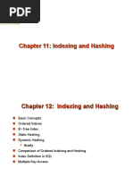 Chapter 11: Indexing and Hashing