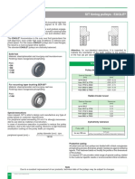 SIT Timing Pulleys - EAGLE: Tolerances