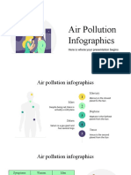 Air Pollution Infographics: Compare Planet Data and Health Effects