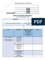 SECRETARÍA DE EDUCACIÓN PÚBLICA Formato Pti