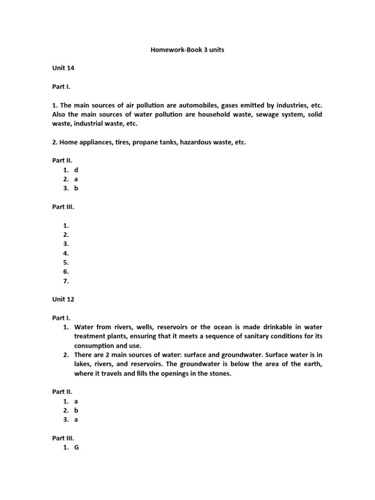 Homework Unit | PDF | Law | Science & Mathematics
