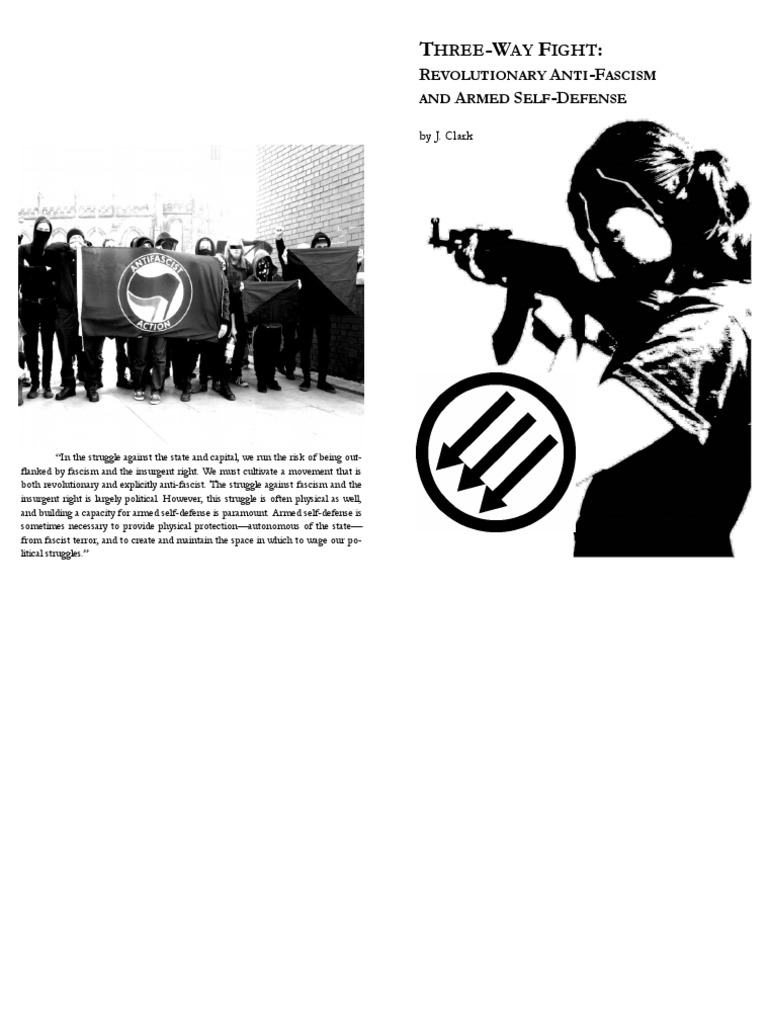 Three Way Fight Print | Download Free PDF | Fascism | Anti Fascism