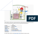 Schematic Diagram of A CANDU Reactor: The Primary Heavy-Water Loop Is in Yellow and Orange, The Secondary Light-Water Loop in Blue and