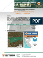 Reporte Complementario N°610-Granizada en El Distrito de Aparicio Pomares - Huánuco