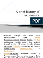 History of economics