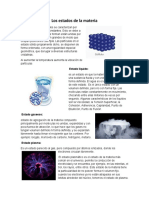 Los Estados de La Materia