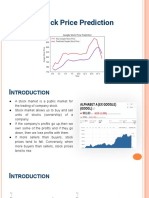 Stock Price Prediction