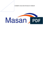 Financial Statement Analysis of Masan Company Masan Group