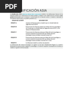 Escala ASIA para Lesiones Medulares | PDF | Médula espinal | Anatomía ...