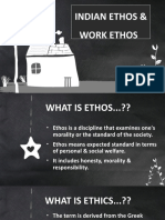 Indian Ethos & Work Ethos