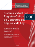 MANUAL de USUARIO - Sistema de Registro de Contrato de SVL PDF