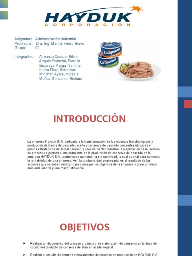 Mejora de Procesos en Hayduk S.A. | PDF | Calidad (comercial) | Marketing