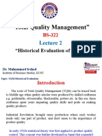 Faculty520 Bs322 Kust 2021s l2 TQM Historical Evaluation