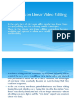 Linear & Non Linear Video Editing