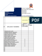 Linea Base de Evaluacion Diagnostica - 1º A 6º