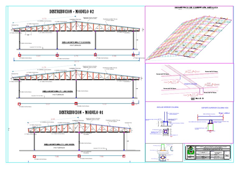 Tijerales Metalicos-Tijerales | PDF | Ingeniería estructural