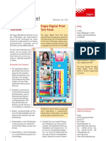 Digitaldruck-Testform (Infoblatt)