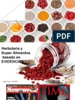 Alimentos, Especias y Herbolaria en Enfermedades Cronicas Degenerativos