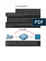 Cisco IOS SPAN and RSPAN