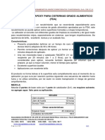 RACSAPOXY 100% Solidos para Cisternas Grado Alimenticio 2018