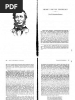 H.D. Thoreau - Civil Disobedience