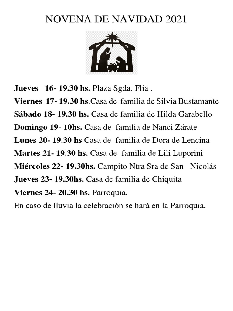 Novena de Navidad PDF