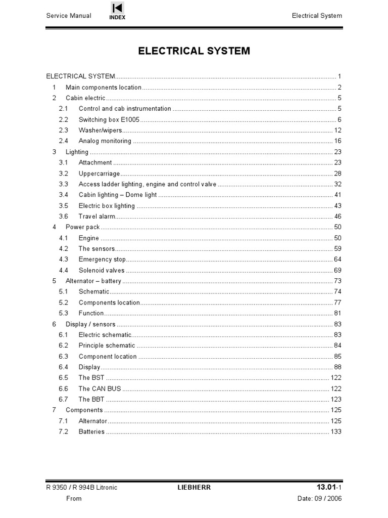 13 Electrical System | PDF | Switch | Voltage