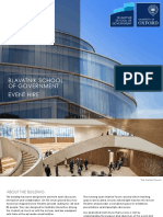 Blavatnik School Venue Hire Brochure