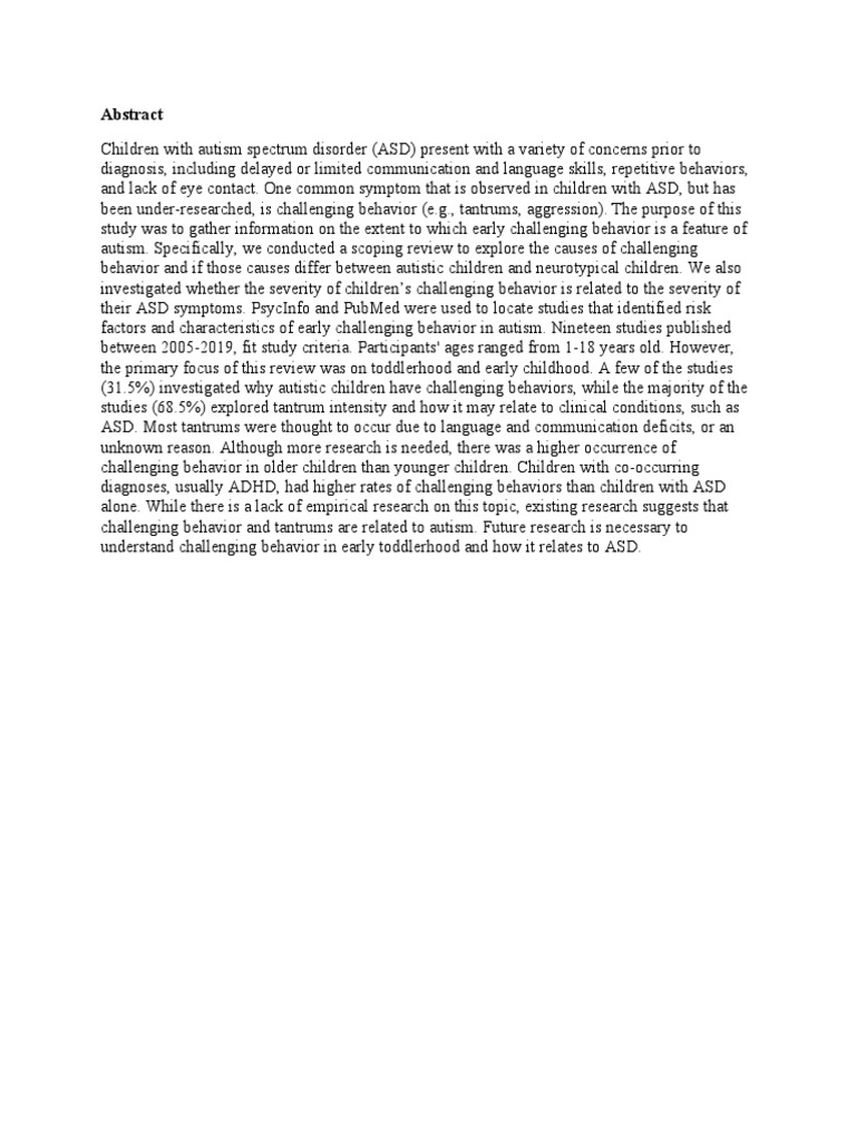 Scoping Review Abstract | PDF