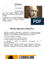 Durkheim. CBC. Sociología