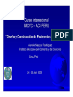 Curso de Pavimentos de Concreto en Lima